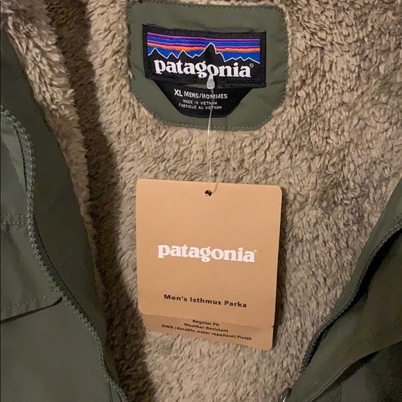 Patagonia Men's Isthmus Parka XL industrial green - Picture 4 of 6